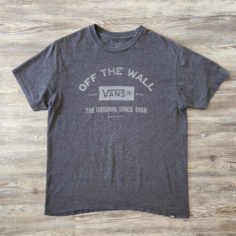 Grey Vans Off The Wall T-shirt